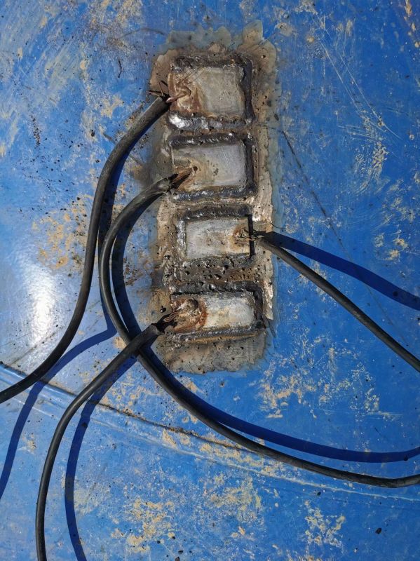 鎂陽極加強(qiáng)板焊接中